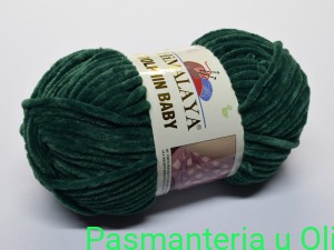 Włóczka Dolphin Baby Himalaya 100% Polyester 100g - 120m kol. 80331