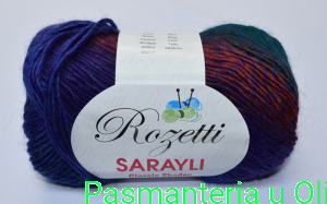 Włóczka Sarayli Rozetti 100g - 180m kol. 104-02