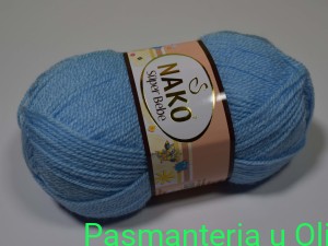 Włóczka Baby Super Bebe Nako 100% akryl 50g-180m kol. 214