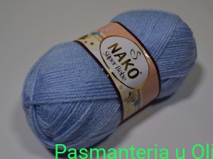Włóczka Baby Super Bebe Nako 100% akryl 50g-180m kol. 23070
