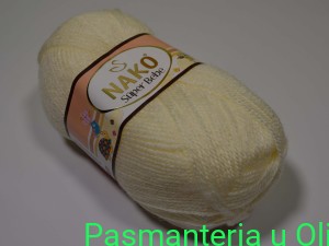 Włóczka Baby Super Bebe Nako 100% akryl 50g-180m kol. 99064