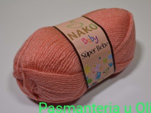 Włóczka Baby Super Bebe Nako 100% akryl 50g-180m kol. 2525