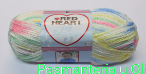 Włóczka Soft Baby Steps Red Heart Coats 100g - 164m kol. 09930
