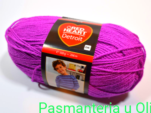 Włóczka Detroit Red Heart Coats 100g - 266m kol. 05673