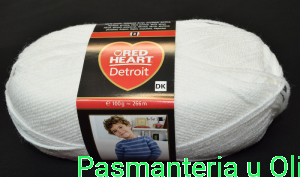 Włóczka Detroit Red Heart Coats 100g - 266m kol. 00208