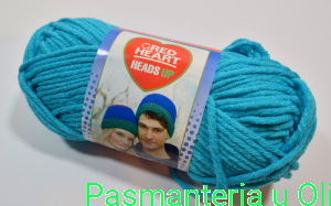 Włóczka Heads up Red Heart Coats 100g - 97m kol. 00801