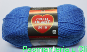 Włóczka Bella Red Heart Coats 100g - 300m kol. 00010