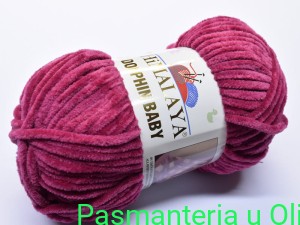 Włóczka Dolphin Baby Himalaya 100% Polyester 100g - 120m kol. 80310