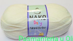 Włóczka Ninni Bebe Nako Baby Antyalergiczna 100g - 425m kol. 300