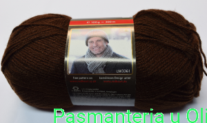 Włóczka Bella Red Heart Coats 100g - 300m kol. 00217