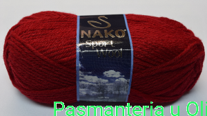 Włóczka Sport Wool Nako 100g - 120m kol. 3641
