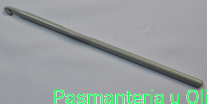 Szydełko aluminiowe/teflonowe do wełny 7mm 15cm 