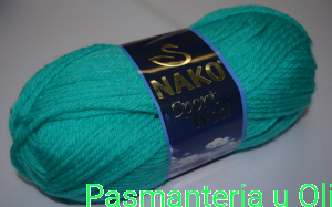 Włóczka Sport Wool Nako 100g - 120m kol. 4240