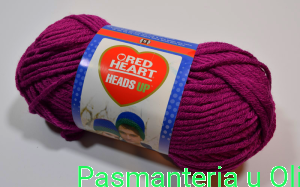 Włóczka Heads up Red Heart Coats 100g - 97m kol. 00530