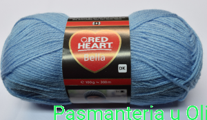 Włóczka Bella Red Heart Coats 100g - 300m kol. 00009