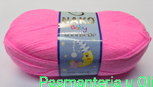 Włóczka Ninni Bebe Nako Baby Antyalergiczna 100g - 425m kol. 4211