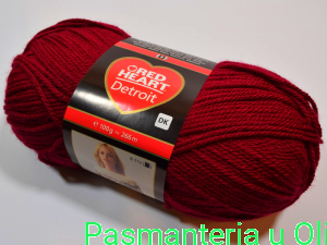 Włóczka Detroit Red Heart Coats 100g - 266m kol. 08222
