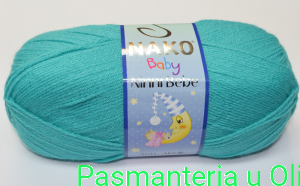 Włóczka Ninni Bebe Nako Baby Antyalergiczna 100g - 425m kol. 3323