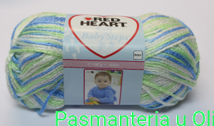 Włóczka Soft Baby Steps Red Heart Coats 100g - 164m kol. 09932