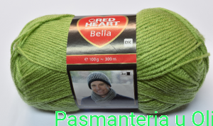 Włóczka Bella Red Heart Coats 100g - 300m kol. 00069