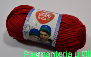 Włóczka Heads up Red Heart Coats 100g - 97m kol. 00901