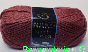 Włóczka Sport Wool Nako 100g - 120m kol. 327