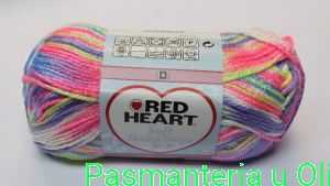 Włóczka Soft Baby Steps Red Heart Coats 100g - 164m kol. 09937