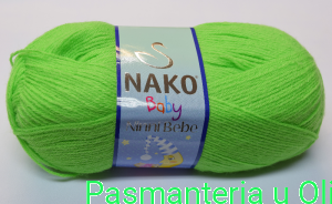 Włóczka Ninni Bebe Nako Baby Antyalergiczna 100g - 425m kol. 3335