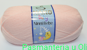Włóczka Ninni Bebe Nako Baby Antyalergiczna 100g - 425m kol. 2387