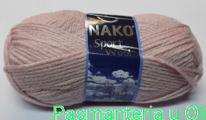 Włóczka Sport Wool Nako 100g - 120m kol. 10639