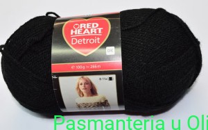 Włóczka Detroit Red Heart Coats 100g - 266m kol. 00217