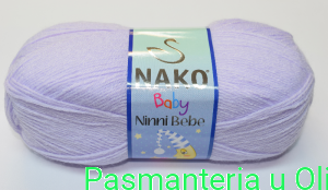 Włóczka Ninni Bebe Nako Baby Antyalergiczna 100g - 425m kol. 23054