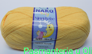 Włóczka Ninni Bebe Nako Baby Antyalergiczna 100g - 425m kol. 10836