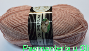 Włóczka Merino Gold 200 Madame Tricote 100g - 200m kol. 001