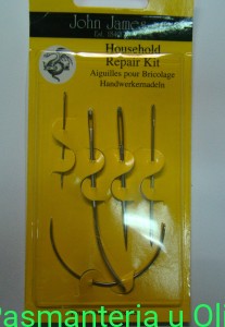 Igły Household Repair Kit zestaw do napraw domowych John James 