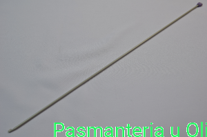 Szydełko tunezyjskie aluminiowe/teflonowe 35cm 3mm SKC