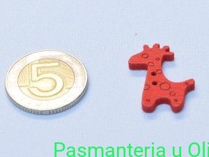 Guziki drewniane dziecięce 