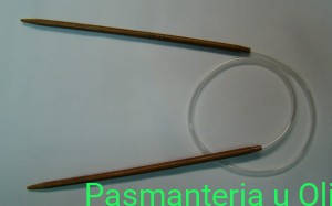 Druty bambusowe na żyłce 3,0 68cm 