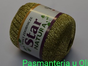 Nici zdobnicze Star Natura Opus złote