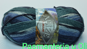 Włóczka Burcum "Cizgi" Alize 100g - 210m kol. 2989