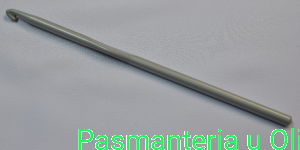 Szydełko aluminiowe/teflonowe do wełny 6mm 15cm
