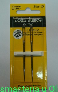Igły chenille John James 13