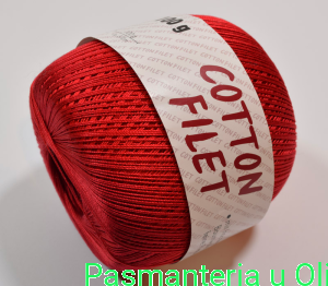 Kordonek Cotton Filet 100g/570m Coats kol. 00031