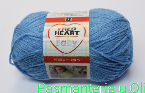 Włóczka Baby Red Heart Coats 50g - 190m kol. 08507