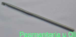 Szydełko aluminiowe/teflonowe do wełny 8mm 15cm