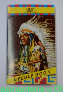 Karnet igieł indianin Galant
