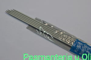 Druty aluminiowe/teflonowe do skarpet 5szt 20cm 2,0 mm