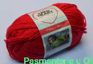 Włóczka Baby Red Heart Coats 50g - 190m kol. 08505
