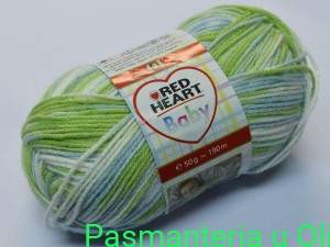 Włóczka Baby Red Heart Coats 50g - 190m kol. 08535