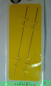 Igły do frywolitek John James 0,69mm x 127mm 2szt
